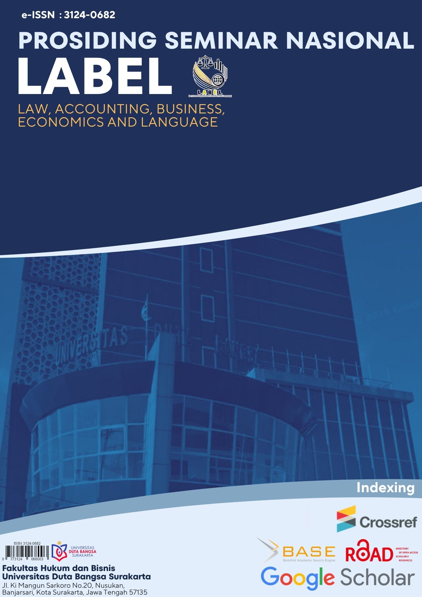 Proceedings Law, Accounting, Business, Economics and Language (LABEL)